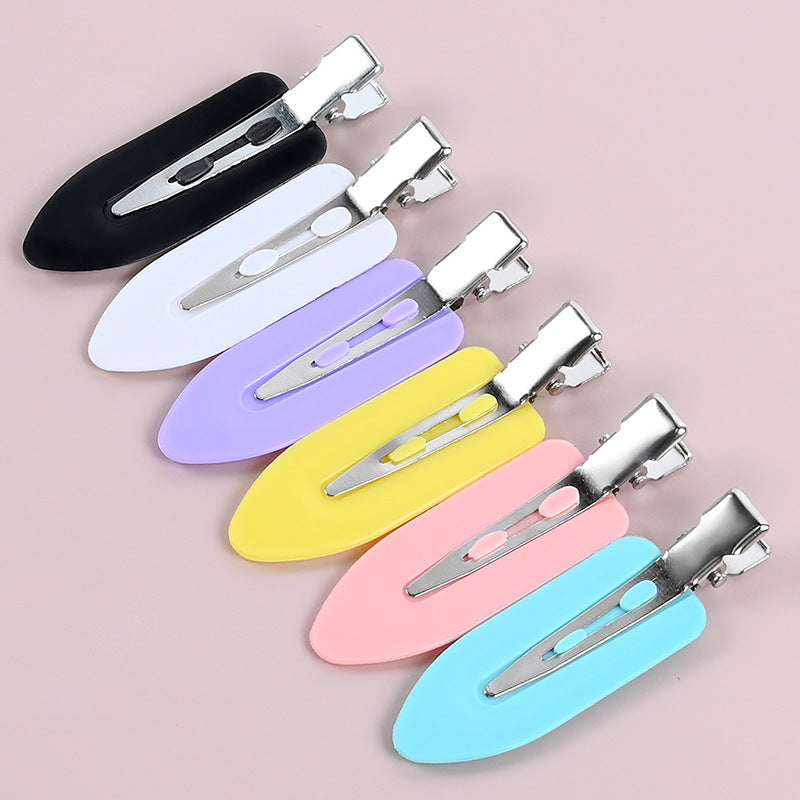 Wholesale 10PCS Cream Glue Traceless Resin Hair Clips